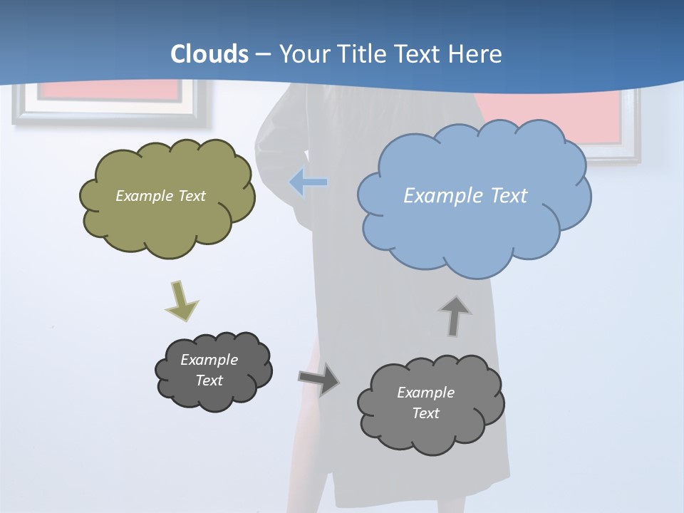 Picture Art Wall PowerPoint Template