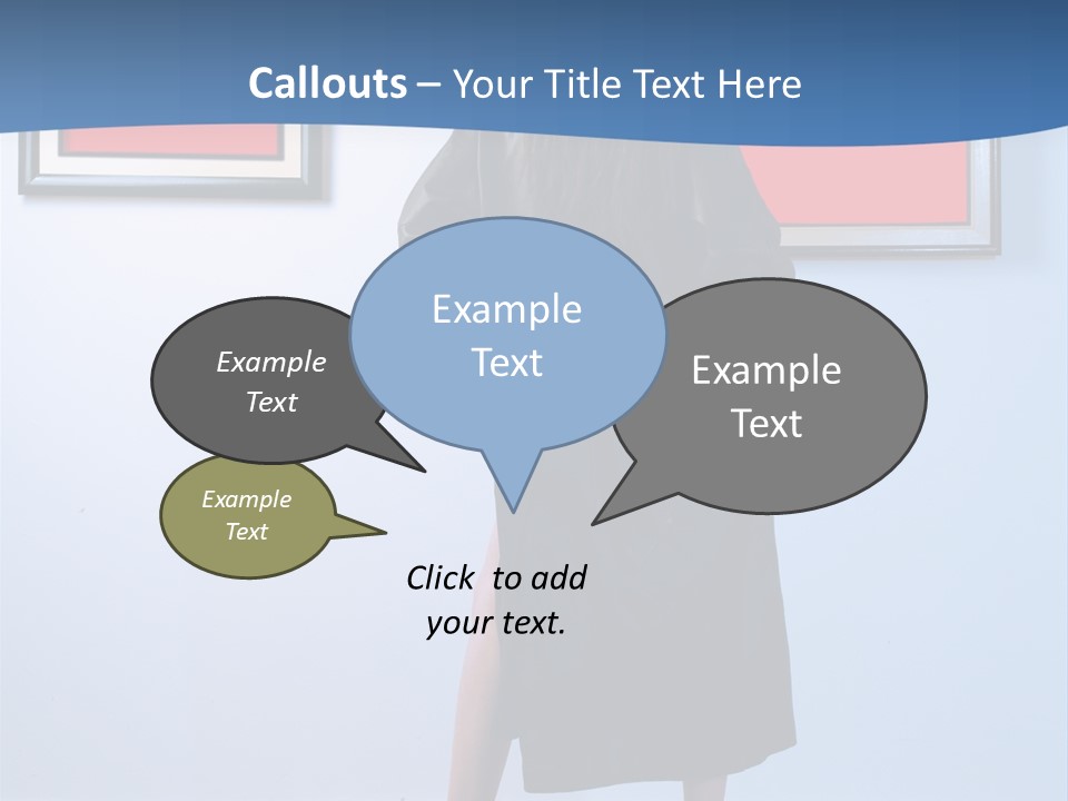 Picture Art Wall PowerPoint Template