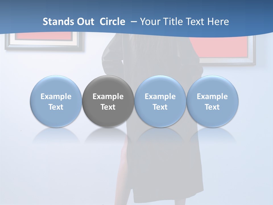 Picture Art Wall PowerPoint Template