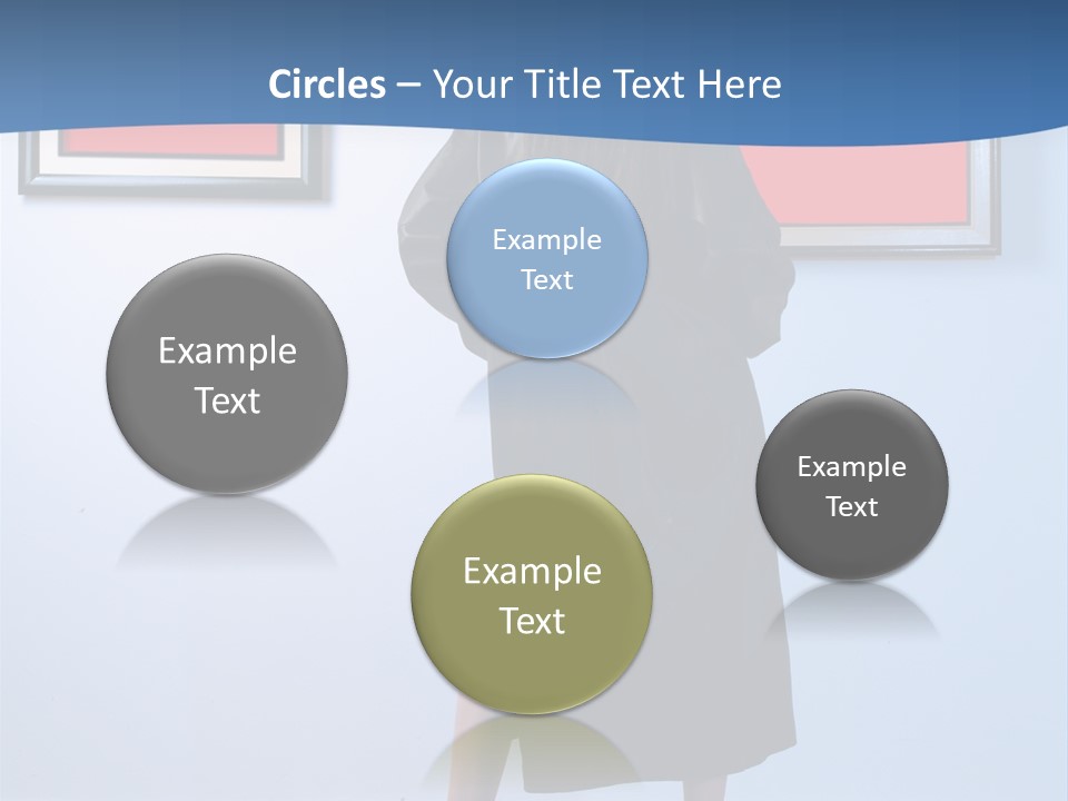 Picture Art Wall PowerPoint Template