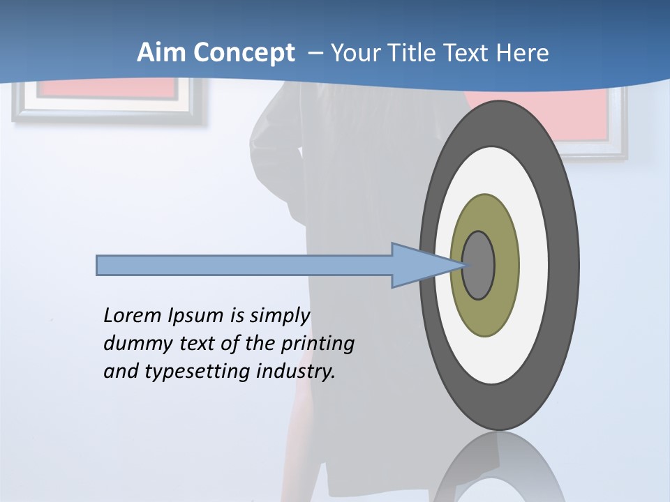 Picture Art Wall PowerPoint Template