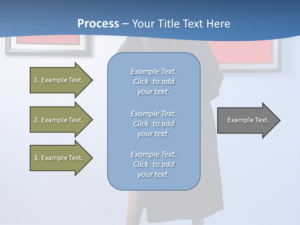 Picture Art Wall PowerPoint Template