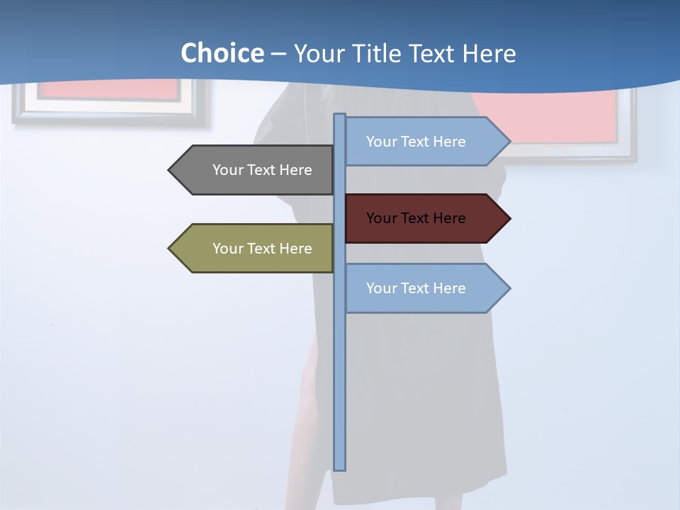 Picture Art Wall PowerPoint Template