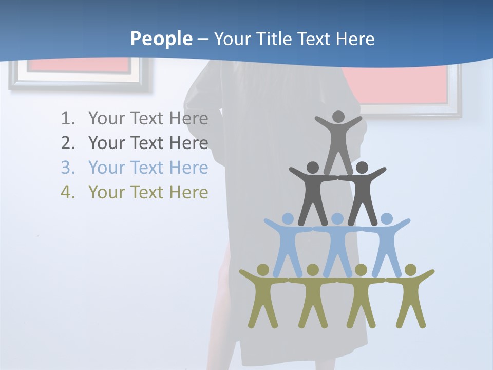 Picture Art Wall PowerPoint Template