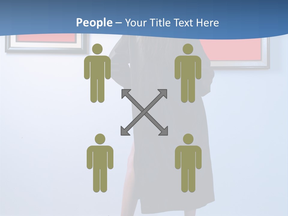 Picture Art Wall PowerPoint Template