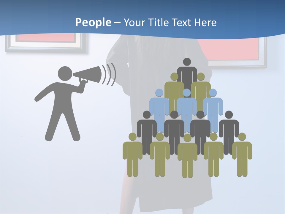 Picture Art Wall PowerPoint Template