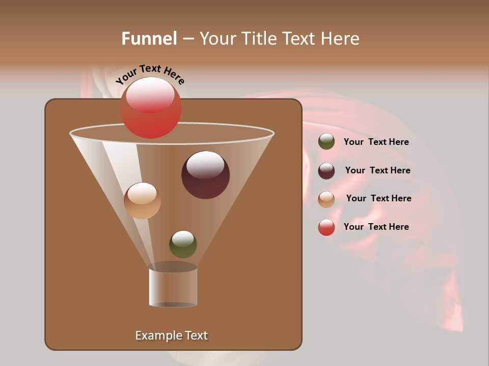 Black Handsome Nude PowerPoint Template