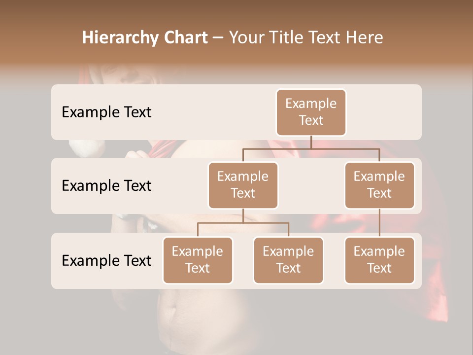 Black Handsome Nude PowerPoint Template