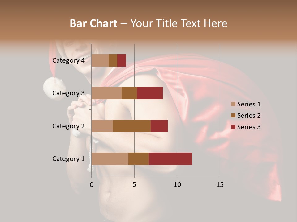 Black Handsome Nude PowerPoint Template