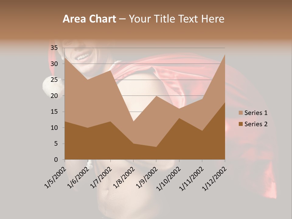 Black Handsome Nude PowerPoint Template