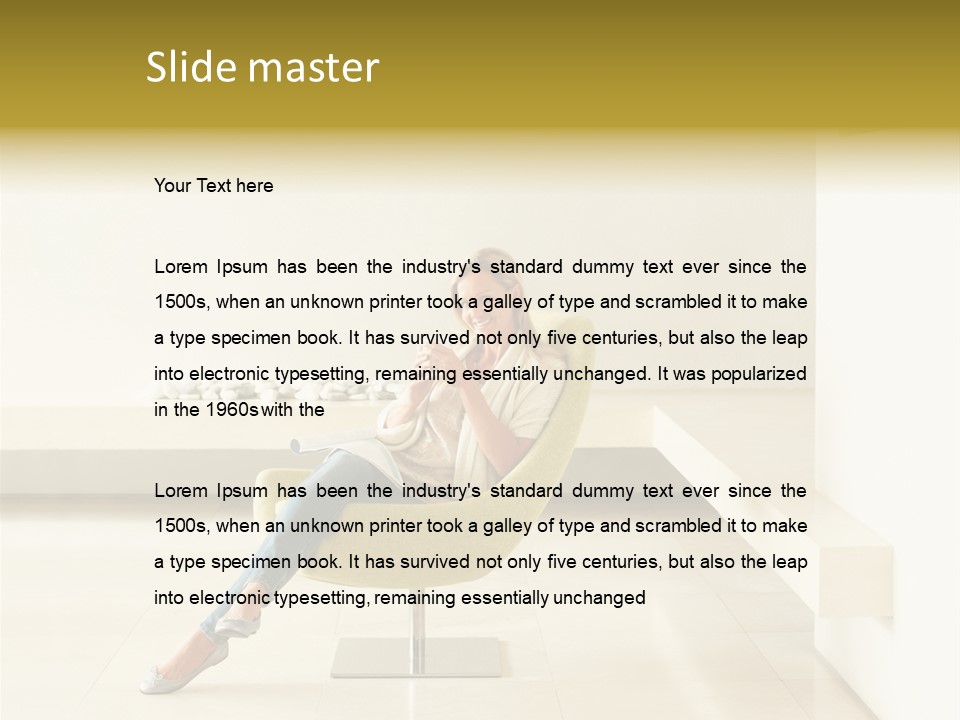 Writing Humorou Room PowerPoint Template