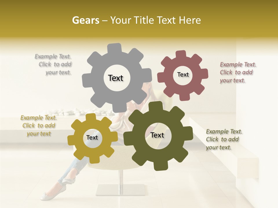 Writing Humorou Room PowerPoint Template