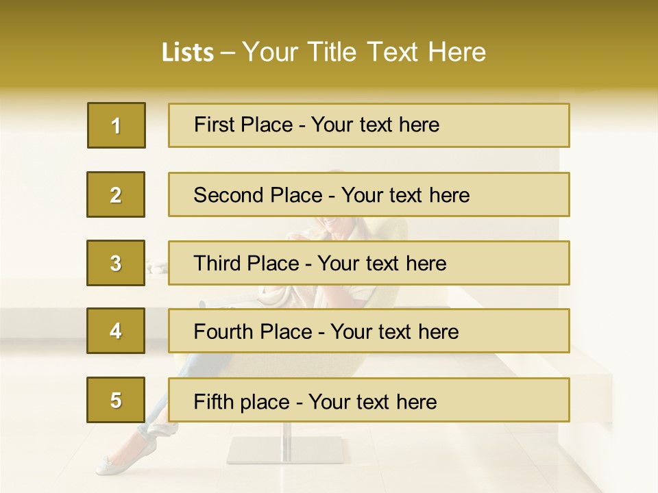 Writing Humorou Room PowerPoint Template