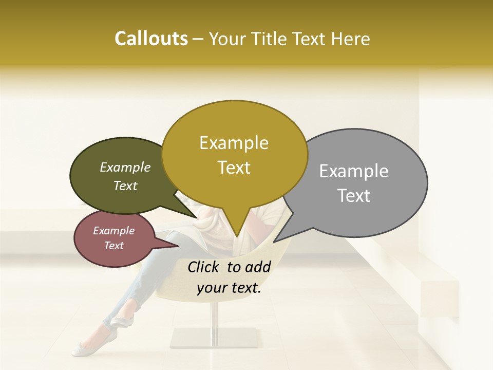 Writing Humorou Room PowerPoint Template