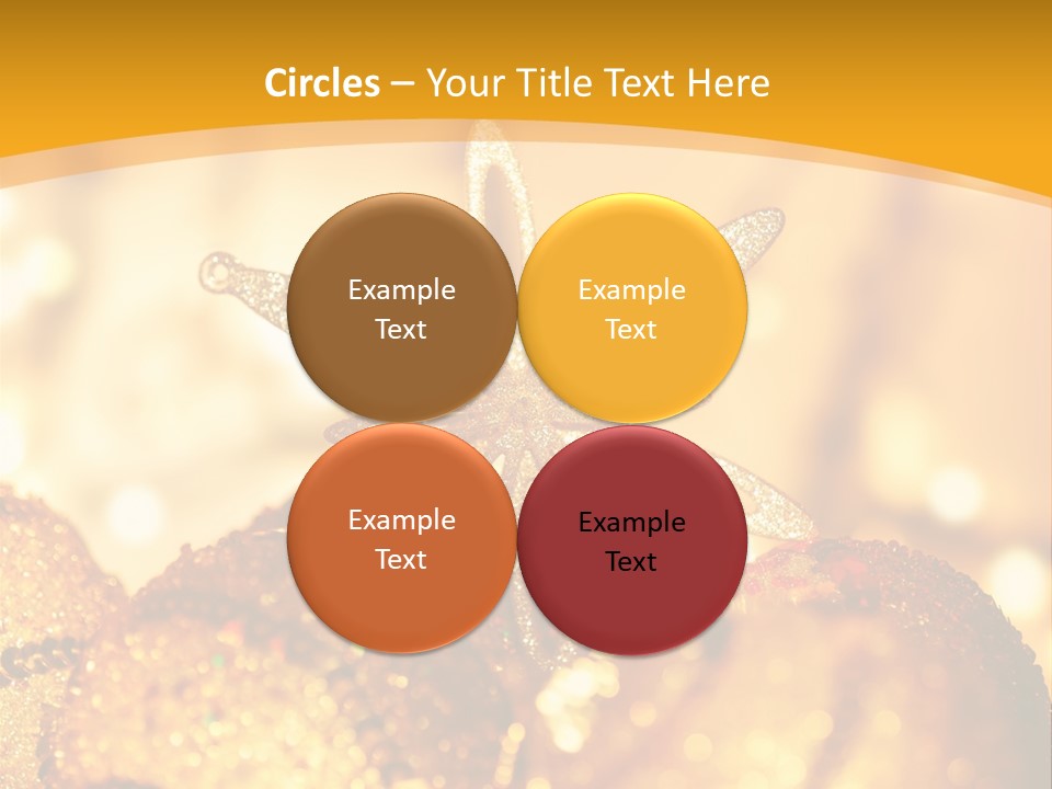 Wintertime Light Design PowerPoint Template