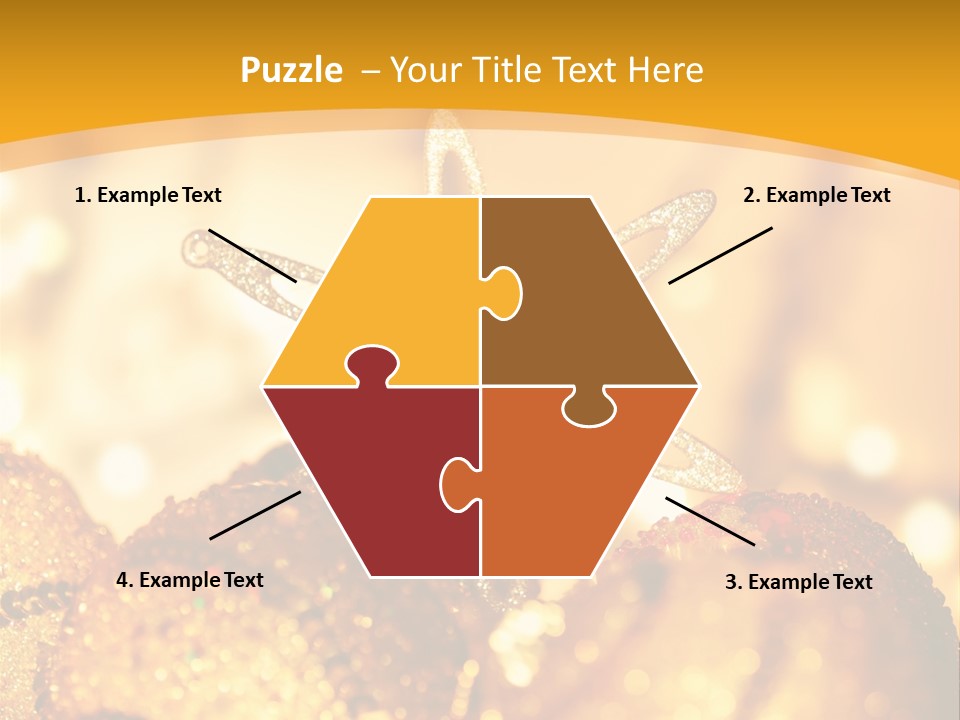 Wintertime Light Design PowerPoint Template