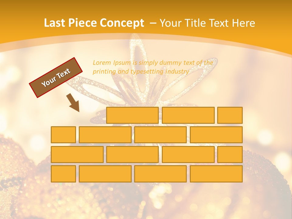 Wintertime Light Design PowerPoint Template