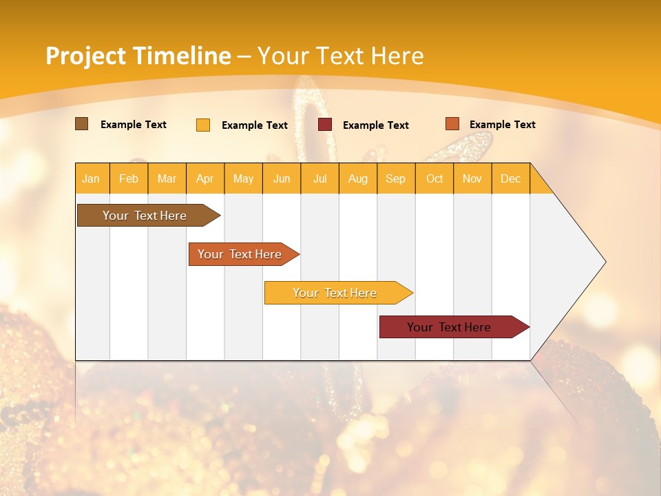 Wintertime Light Design PowerPoint Template