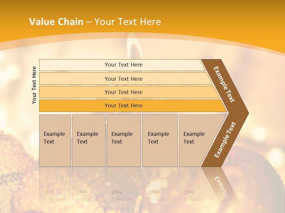 Wintertime Light Design PowerPoint Template