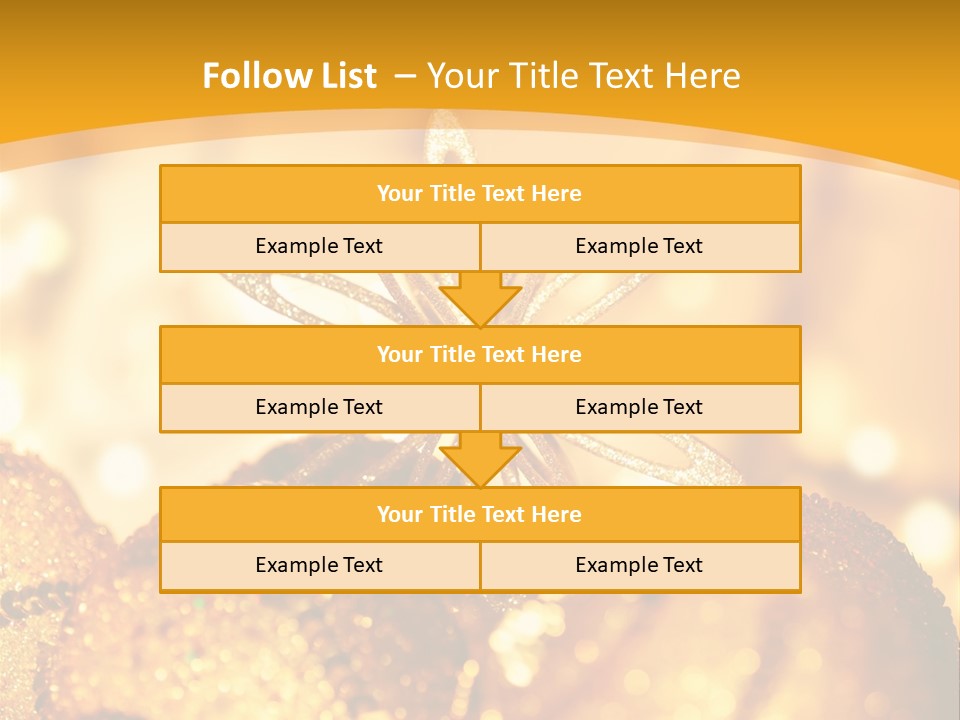 Wintertime Light Design PowerPoint Template