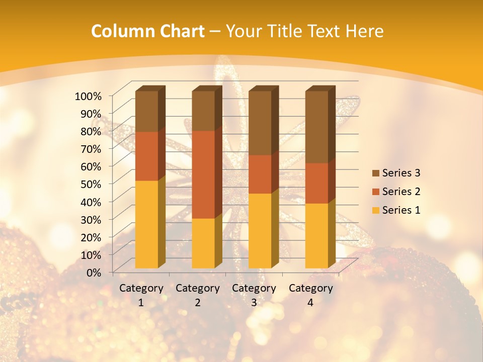 Wintertime Light Design PowerPoint Template