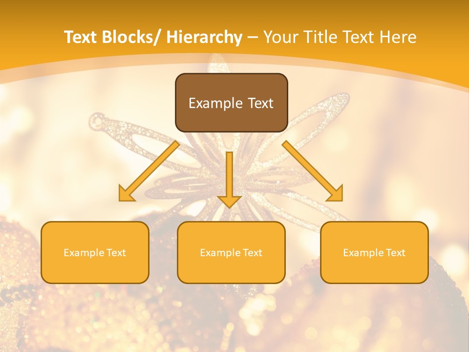 Wintertime Light Design PowerPoint Template