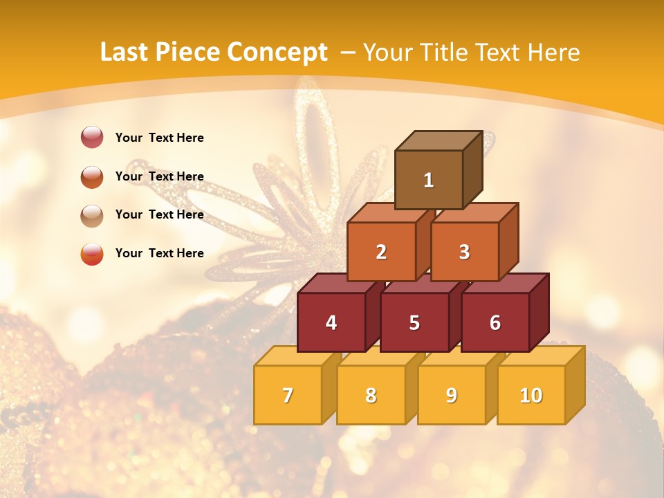 Wintertime Light Design PowerPoint Template