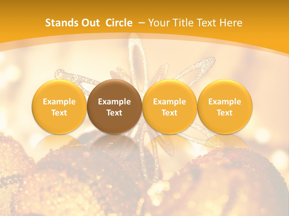 Wintertime Light Design PowerPoint Template