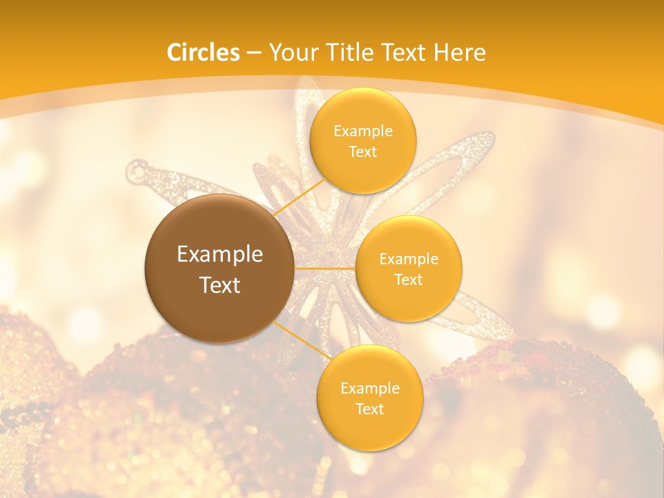 Wintertime Light Design PowerPoint Template