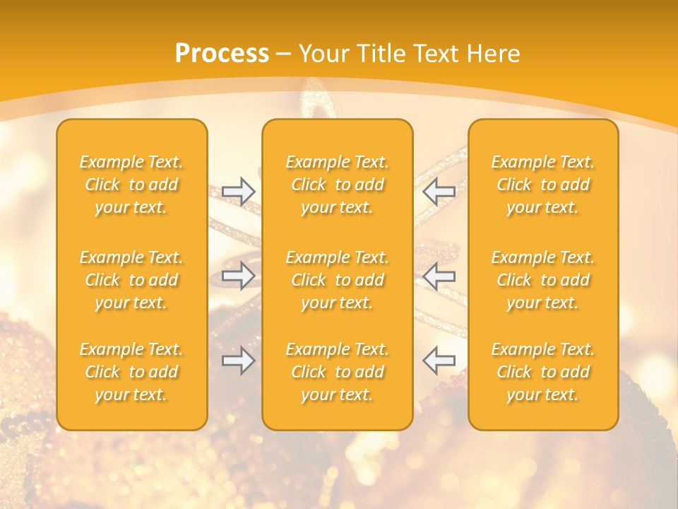 Wintertime Light Design PowerPoint Template