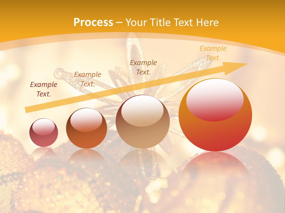 Wintertime Light Design PowerPoint Template