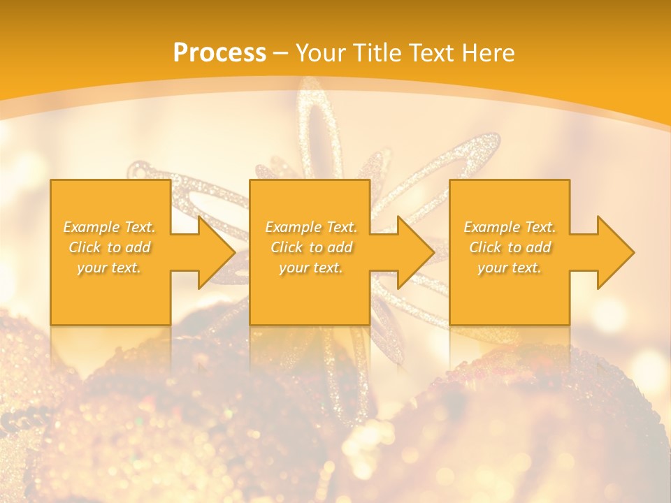 Wintertime Light Design PowerPoint Template
