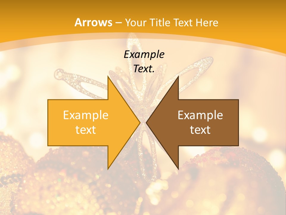 Wintertime Light Design PowerPoint Template