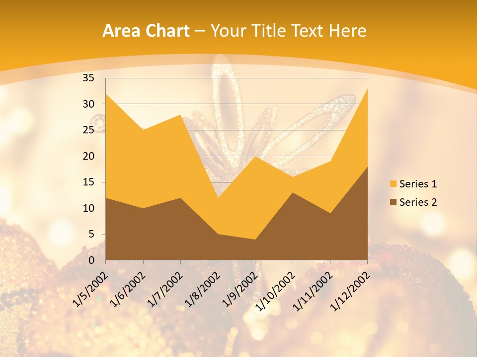 Wintertime Light Design PowerPoint Template