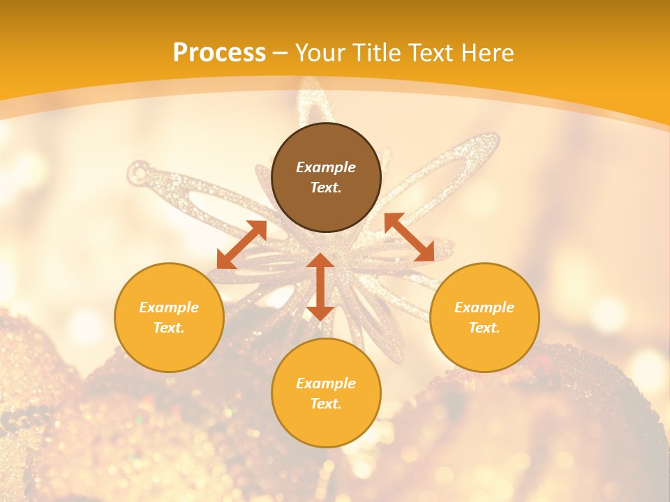 Wintertime Light Design PowerPoint Template