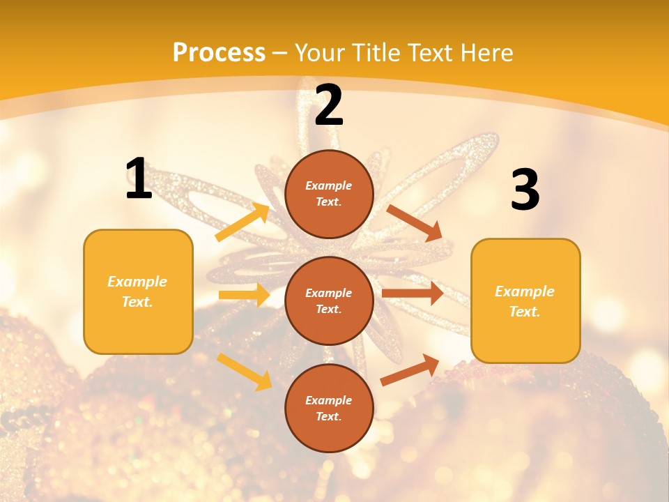 Wintertime Light Design PowerPoint Template