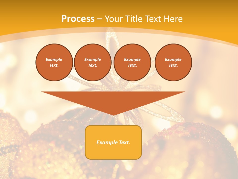 Wintertime Light Design PowerPoint Template