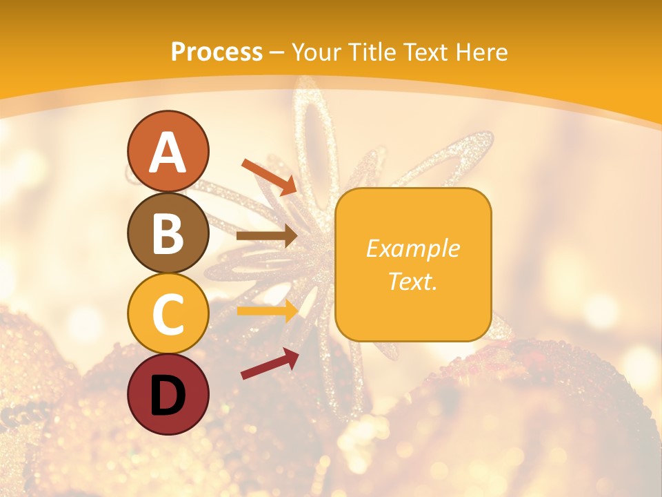 Wintertime Light Design PowerPoint Template