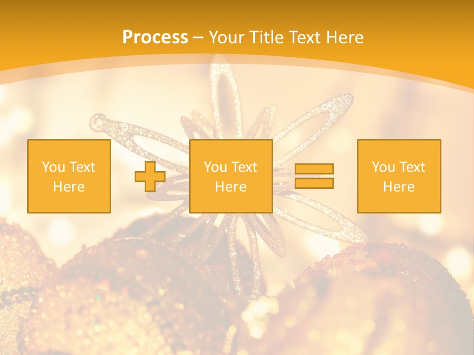 Wintertime Light Design PowerPoint Template