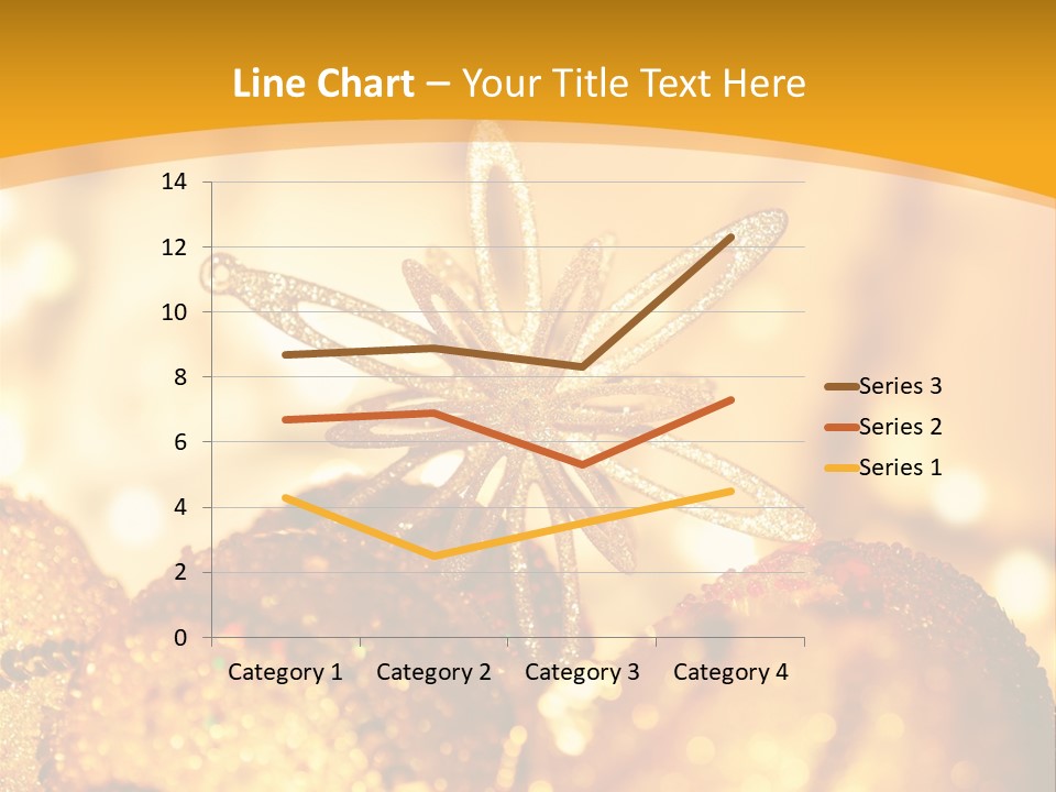 Wintertime Light Design PowerPoint Template
