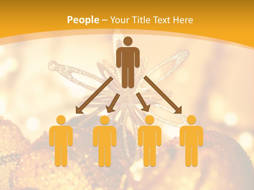 Wintertime Light Design PowerPoint Template