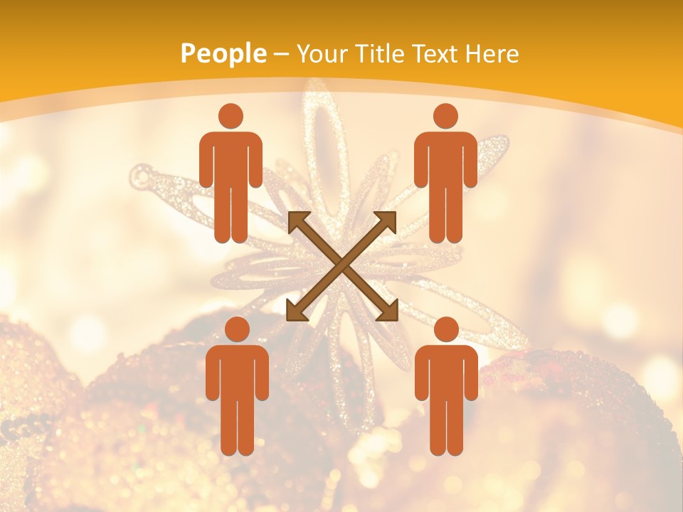 Wintertime Light Design PowerPoint Template