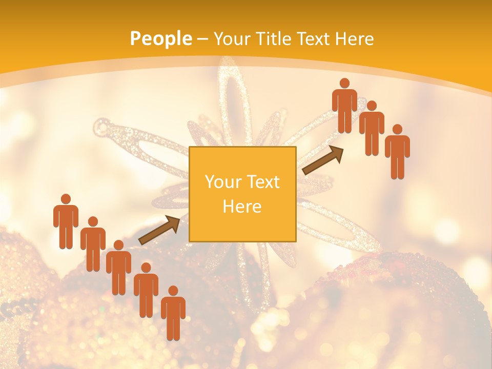 Wintertime Light Design PowerPoint Template