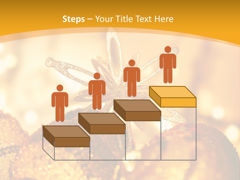 Wintertime Light Design PowerPoint Template