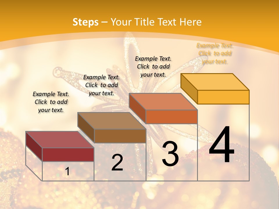 Wintertime Light Design PowerPoint Template