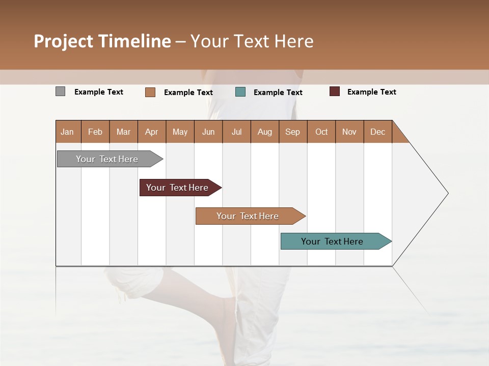 Female Serene Girl PowerPoint Template