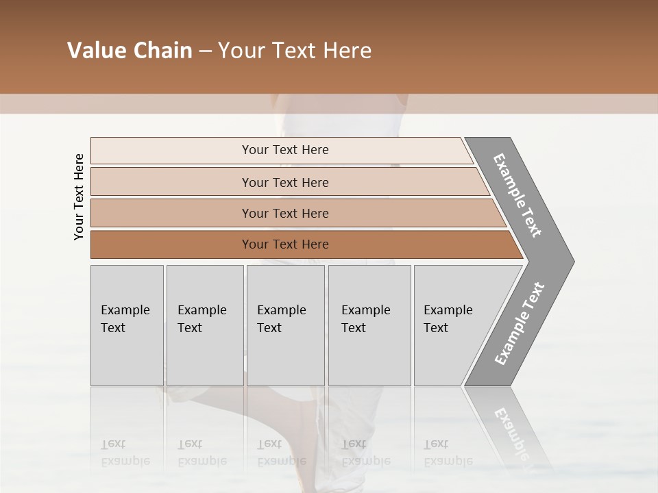 Female Serene Girl PowerPoint Template