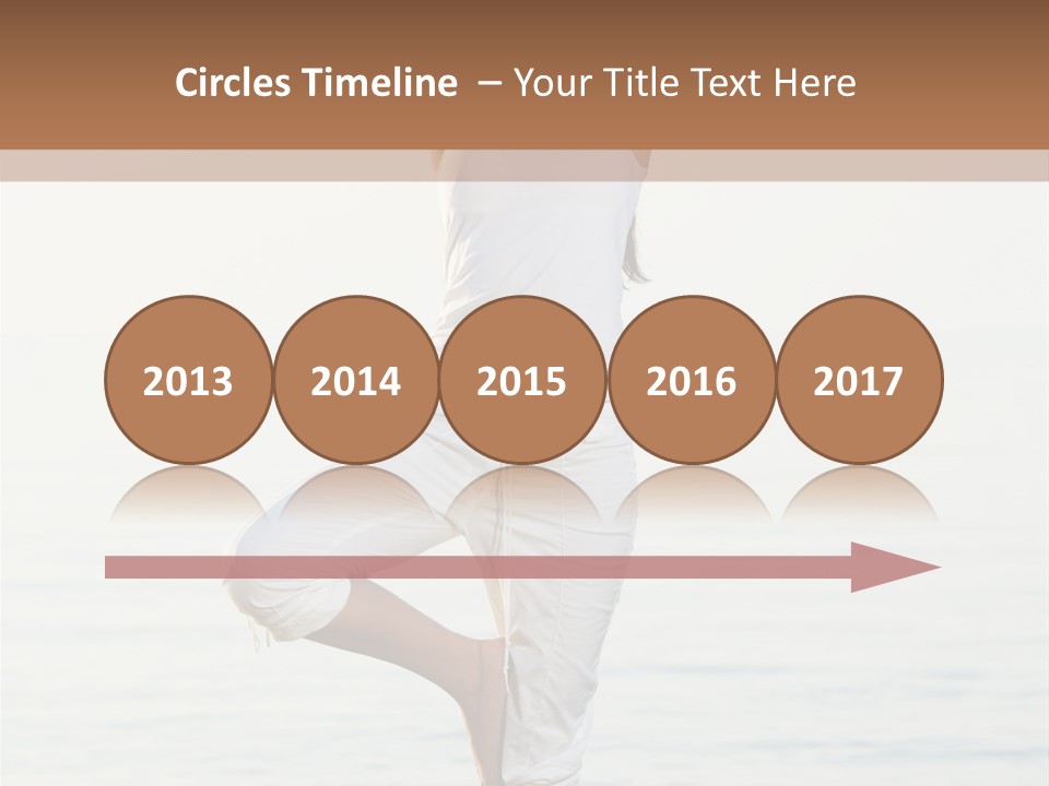 Female Serene Girl PowerPoint Template