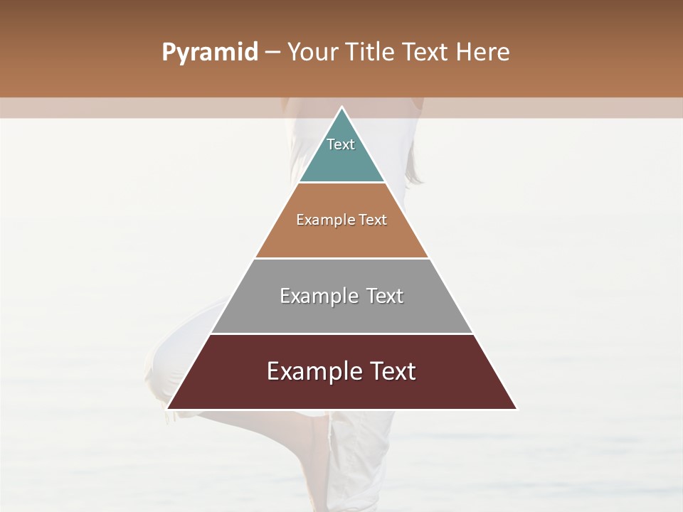 Female Serene Girl PowerPoint Template