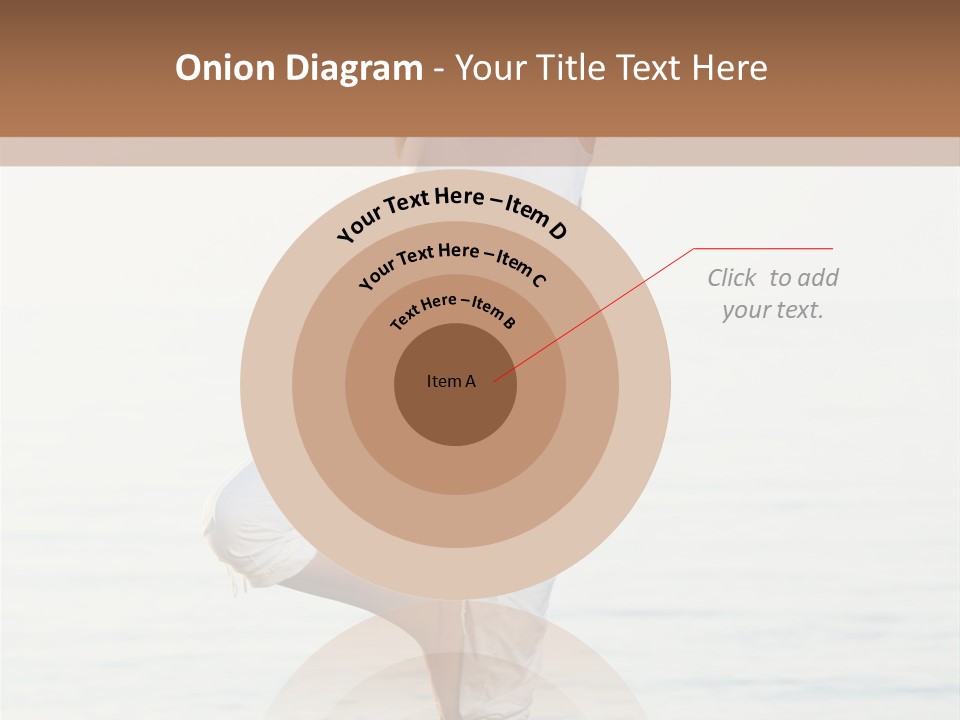 Female Serene Girl PowerPoint Template